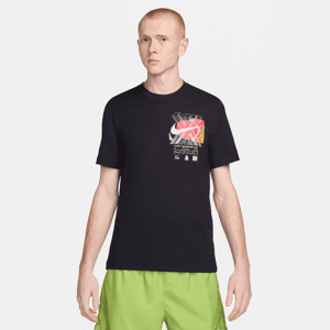 Nike Sportswear-T-shirt med rund hals til mænd - sort sort XXL