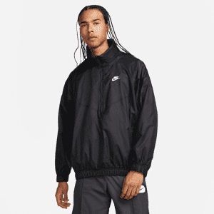 Nike Windrunner-anorakjakke til mænd - sort sort XL