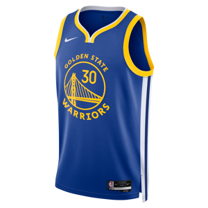 Golden State Warriors Icon Edition 2022/23 Nike Dri-FIT NBA Swingman-trøje til mænd - blå blå 3XL