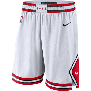 Chicago Bulls Association Edition Nike NBA Swingman-shorts til mænd - hvid hvid L