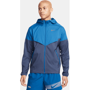 Nike Windrunner Repel-løbejakke til mænd - blå blå M