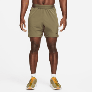 Nike Flex Rep 4.0 Dri-FIT-fitnessshorts uden for (17 cm) til mænd - grøn grøn XL