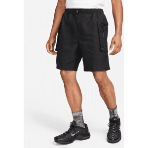 Vævede Nike Sportswear Tech Pack-utilityshorts til mænd - sort sort L