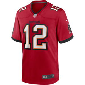 Nike NFL Tampa Bay Buccaneers (Tom Brady)-trøje til mænd - rød rød XXL