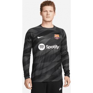 Langærmet FC Barcelona 2023/24 Stadium Goalkeeper Nike Dri-FIT-fodboldtrøje til mænd - grå grå S