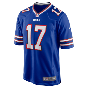 Nike NFL Buffalo Bills (Josh Allen)-spillertrøje til mænd - blå blå XL
