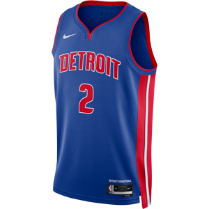 Detroit Pistons Icon Edition 2022/23 Nike Dri-FIT NBA Swingman-trøje til mænd - blå blå XL