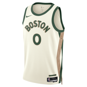 Jayson Tatum Boston Celtics City Edition 2023/24 Nike Dri-FIT NBA Swingman-trøje til mænd - hvid hvid XXL