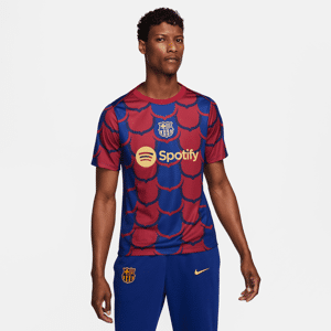 FC Barcelona Academy Pro SE Nike Dri-FIT-Pre-Match-fodboldtrøje til mænd - blå blå XXL