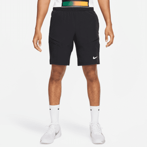 NikeCourt Advantage-tennisshorts (23 cm) til mænd - sort sort XXL