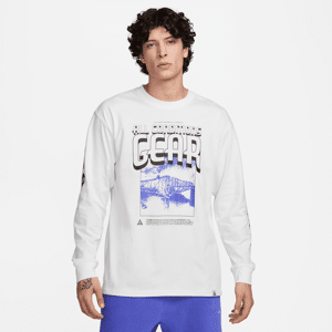 Langærmet Nike ACG-T-shirt til mænd - hvid hvid XS