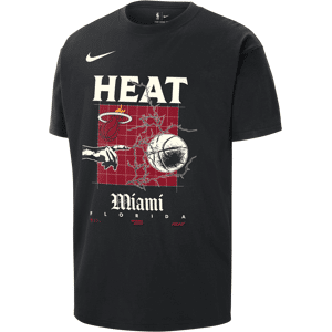 Miami Heat Courtside Nike NBA Max90-T-shirt til mænd - sort sort M