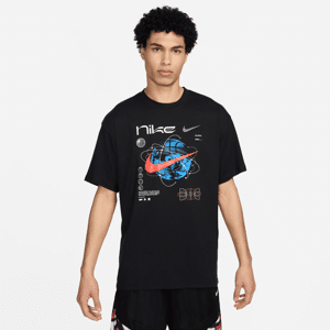 Nike Max90-basketball-T-shirt til mænd - sort sort XXL