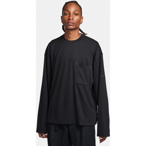 Langærmet Nike Sportswear Dri-FIT Tech Pack-overdel til mænd - sort sort 3XL