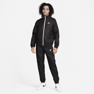 Vævet Nike Sportswear Club-tracksuit med for til mænd - sort sort 3XL