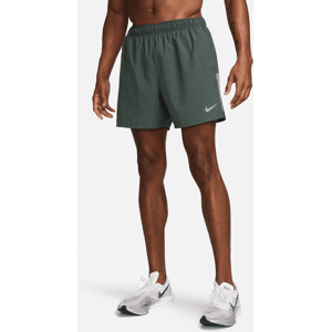 Nike Challenger-Dri-FIT-løbeshorts (13 cm) med indershorts til mænd - grøn grøn XXL