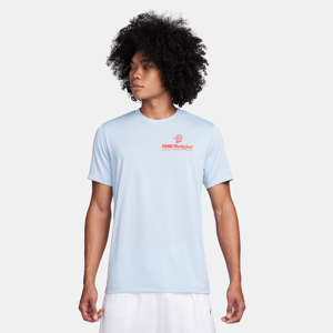 Nike Dri-FIT-basketball-T-shirt til mænd - blå blå S