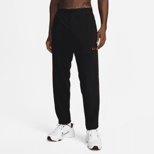 Nike Dri-FIT-fitnessbukser i fleece til mænd - sort sort M