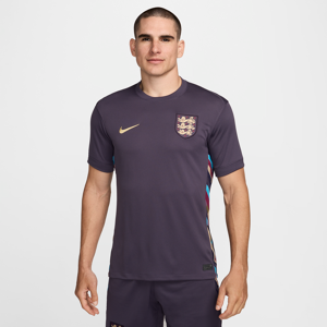 England 2024/25 Stadium Away Nike Dri-FIT Replica-fodboldtrøje til mænd (kvindehold) - lilla lilla XXL