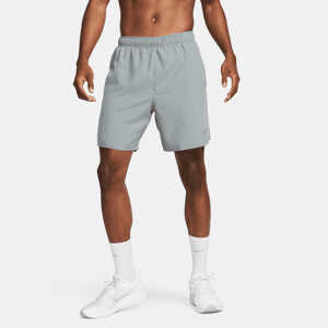 Nike Challenger Dri-FIT 7-løbeshorts (18 cm) med indershorts til mænd - grå grå XXL