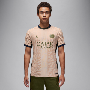 Paris Saint-Germain 2023/24 Match Fourth Jordan Dri-FIT ADV Authentic-fodboldtrøje til mænd - brun brun L