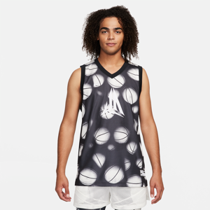Nike Ja Dri-FIT DNA-basketballtrøje til mænd - hvid hvid 3XL