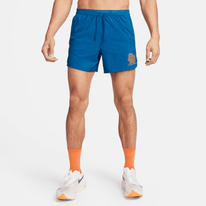 Nike Running Energy Stride-løbeshorts med indershorts (13 cm) til mænd - blå blå L