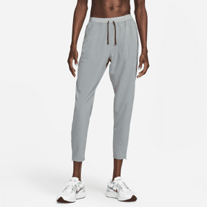 Vævede Nike Phenom Dri-FIT-løbebukser til mænd - grå grå M