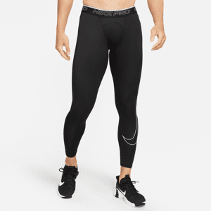 Nike Pro Dri-FIT--tights til mænd - sort sort 3XL