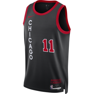 DeMar DeRozan Chicago Bulls City Edition 2023/24 Nike Dri-FIT NBA Swingman-trøje til mænd - sort sort XXL