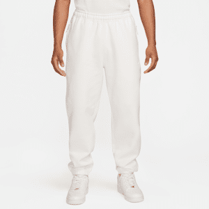 Nike Solo Swoosh-fleecebukser til mænd - hvid hvid S