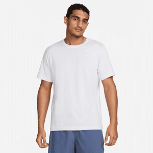 Nike Dri-FIT-fitness-T-shirt til mænd - grå grå L Tall