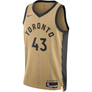 Pascal Siakam Toronto Raptors City Edition 2023/24 Nike Dri-FIT NBA Swingman-trøje til mænd - brun brun XXL