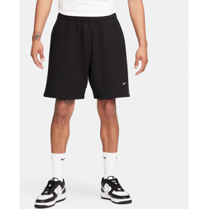 Nike Solo Swoosh-fleeceshorts til mænd - sort sort L