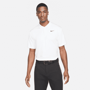 Nike Dri-FIT Victory-golfpolo til mænd - hvid hvid L