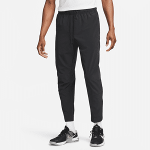 Alsidige Nike Unlimited-Dri-FIT-bukser med lynlåsmanchetter til mænd - sort sort XL