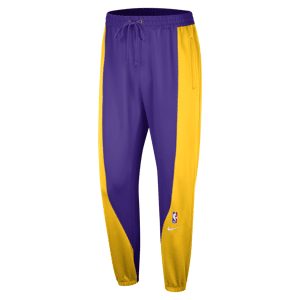 Los Angeles Lakers Showtime Nike Dri-FIT NBA-bukser til mænd - gul gul M