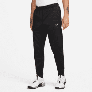 Faconsyede Nike Therma-FIT-fitnessbukser til mænd - sort sort L