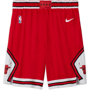 Chicago Bulls Icon Edition Nike NBA Swingman-shorts til mænd - rød rød XL