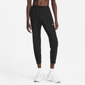 Vævede Nike Phenom Dri-FIT-løbebukser til mænd - sort sort M Tall