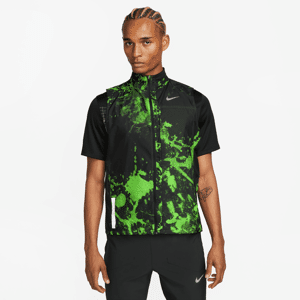 Nike Repel Run Division-løbevest til mænd - grøn grøn L