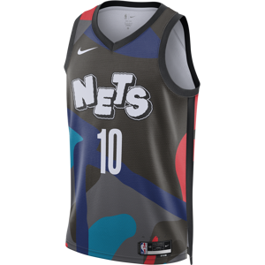 Brooklyn Nets City Edition 2023/24 Nike Dri-FIT NBA Swingman-trøje til mænd - sort sort S