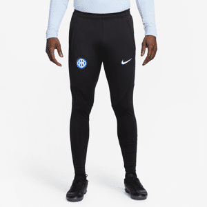 Maskinstrikkede Inter Milan Strike Nike Dri-FIT-fodboldbukser til mænd - sort sort XXL