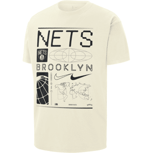 Brooklyn Nets Nike NBA Max90-T-shirt til mænd - hvid hvid S