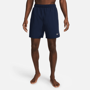 Nike Challenger Dri-FIT 7-løbeshorts (18 cm) med indershorts til mænd - blå blå XXL