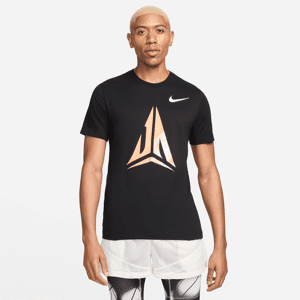 Nike Ja-Dri-FIT-basketball-T-shirt til mænd - sort sort XXL