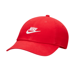 Ustruktureret Nike Club Futura Wash-kasket - rød rød L/XL