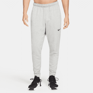 Nike Dry Dri-FIT-fitnessbukser i fleece til mænd - grå grå L