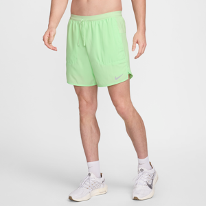 Nike Stride Dri-FIT-2-i-1-løbeshorts (18 cm) til mænd - grøn grøn XXL