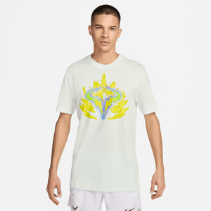Rafa NikeCourt Dri-FIT-tennis-T-shirt til mænd - grøn grøn S